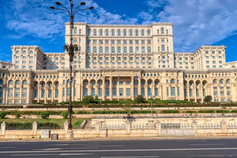 Palast des Parlaments in Bukarest
